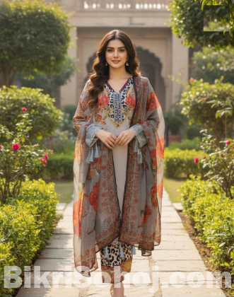 Digital Print Three Piece